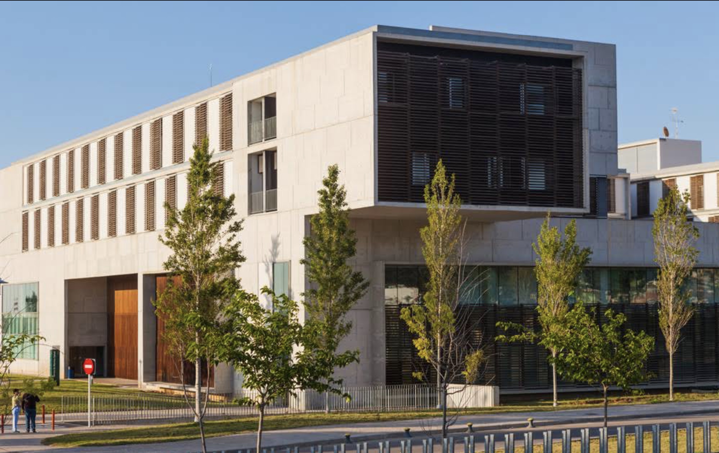 Marina Salud Hospital building exterior in Denia